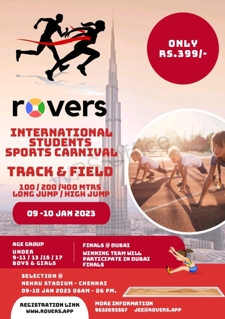 Rovers international student sports carnival